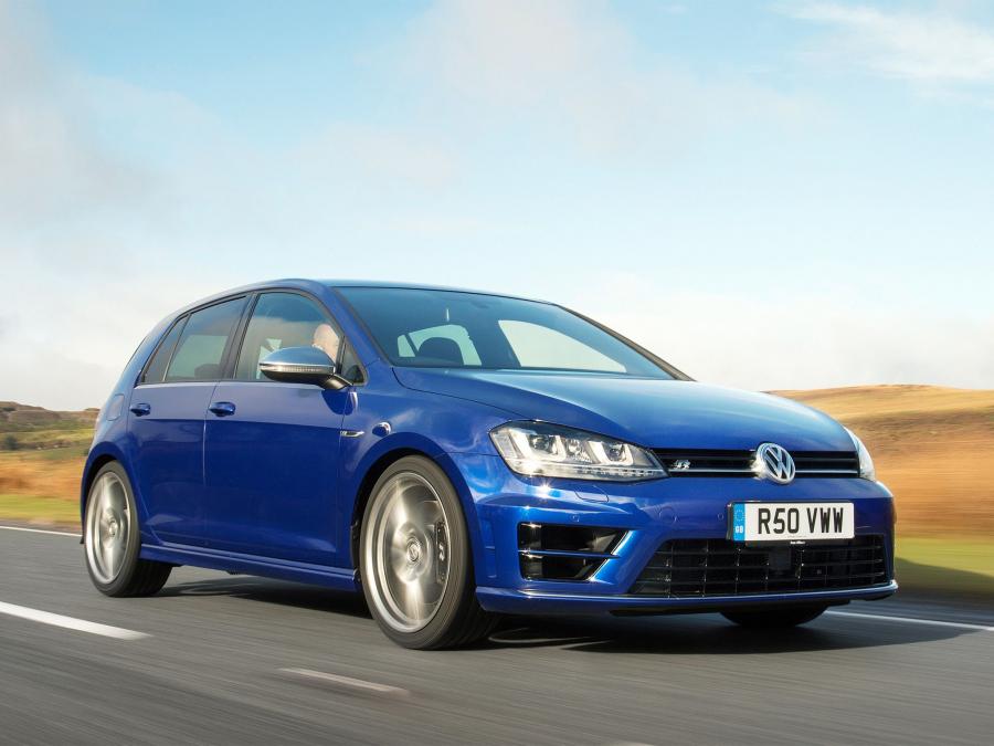  Volkswagen Golf R 5-Door 2014 года  (UK) (фото 14 из 16)